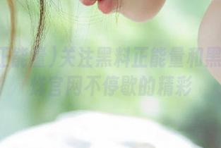关注黑料正能量和黑料不打烊官网不停歇的精彩